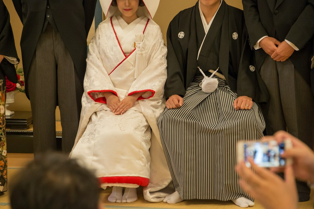 japanese actor wedding ceremony