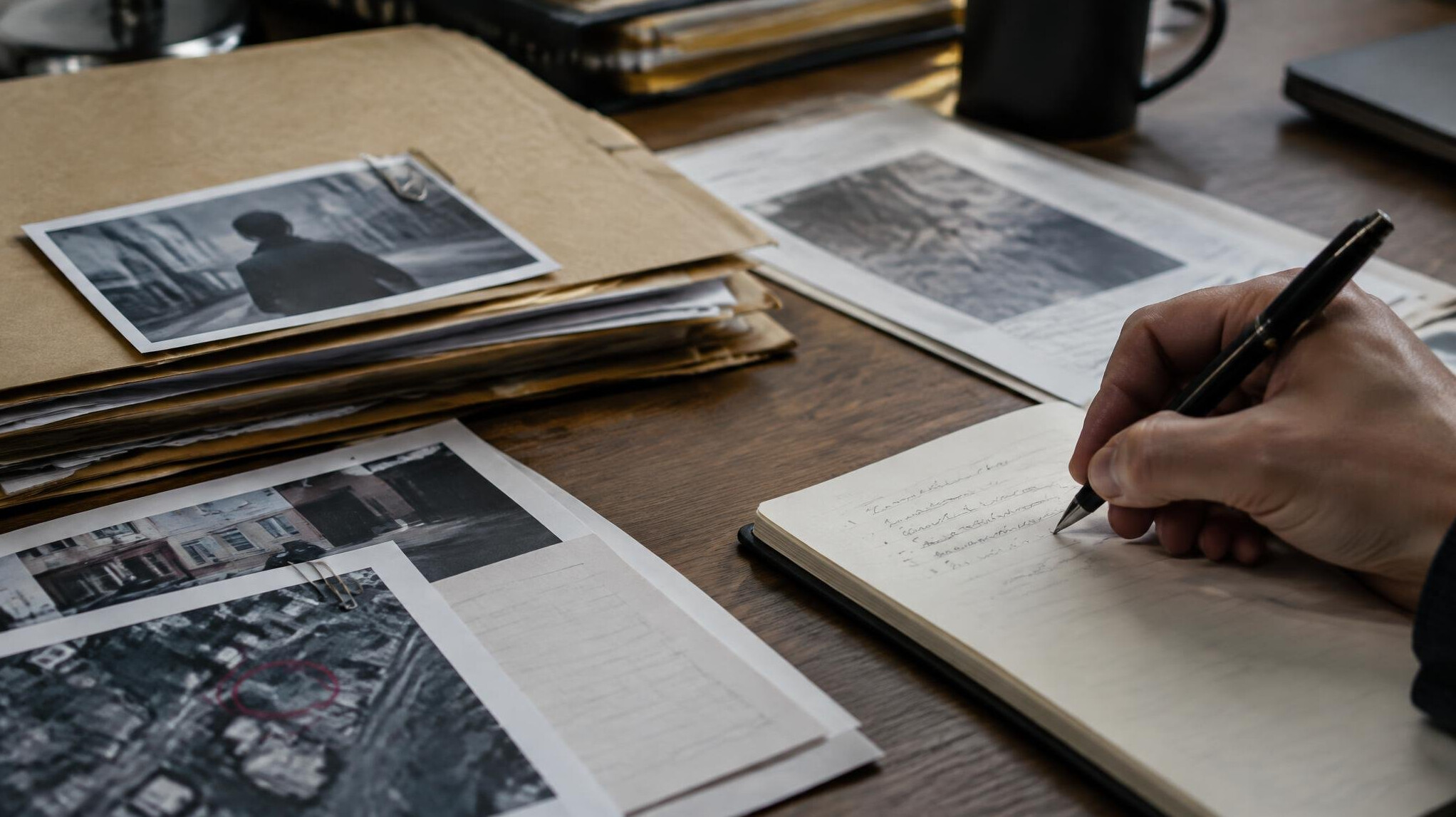 documents on desk